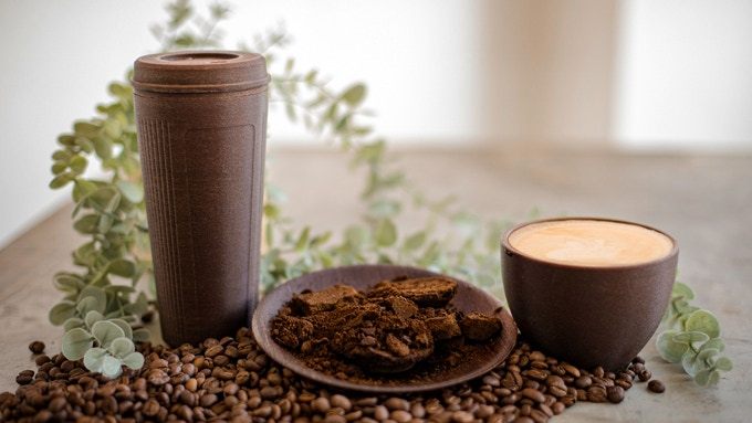 Crowdfunded Kreis Cup Makes Plastic-Free Coffee Cups Out Of Spent Coffee Grounds