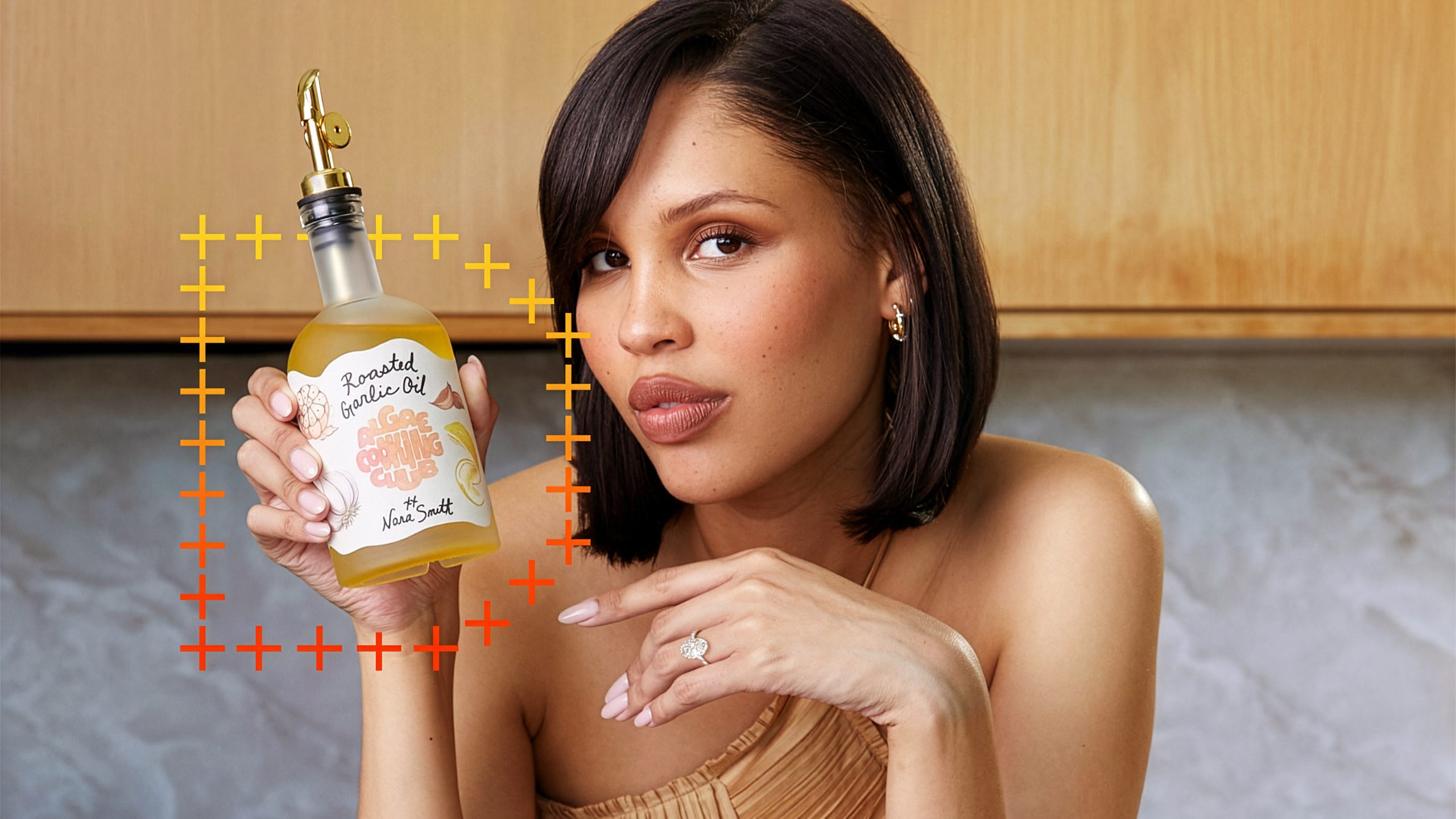 Nara Smith and Algae Cooking Club Bring Elevated Design to Roasted Garlic Oil