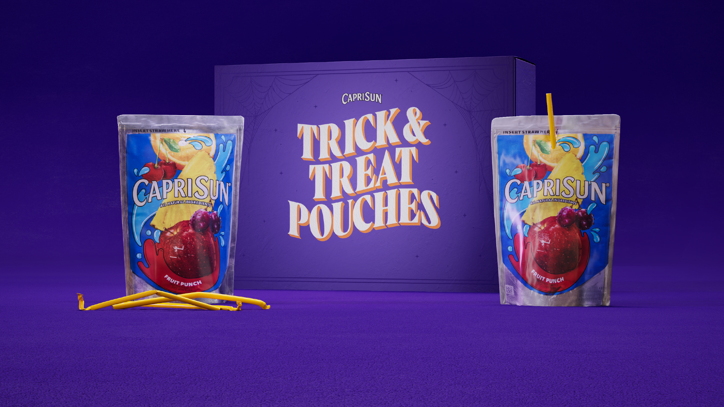 Capri Sun Halloween Promotion Turns Signature Pouches Into Tricks & Treats