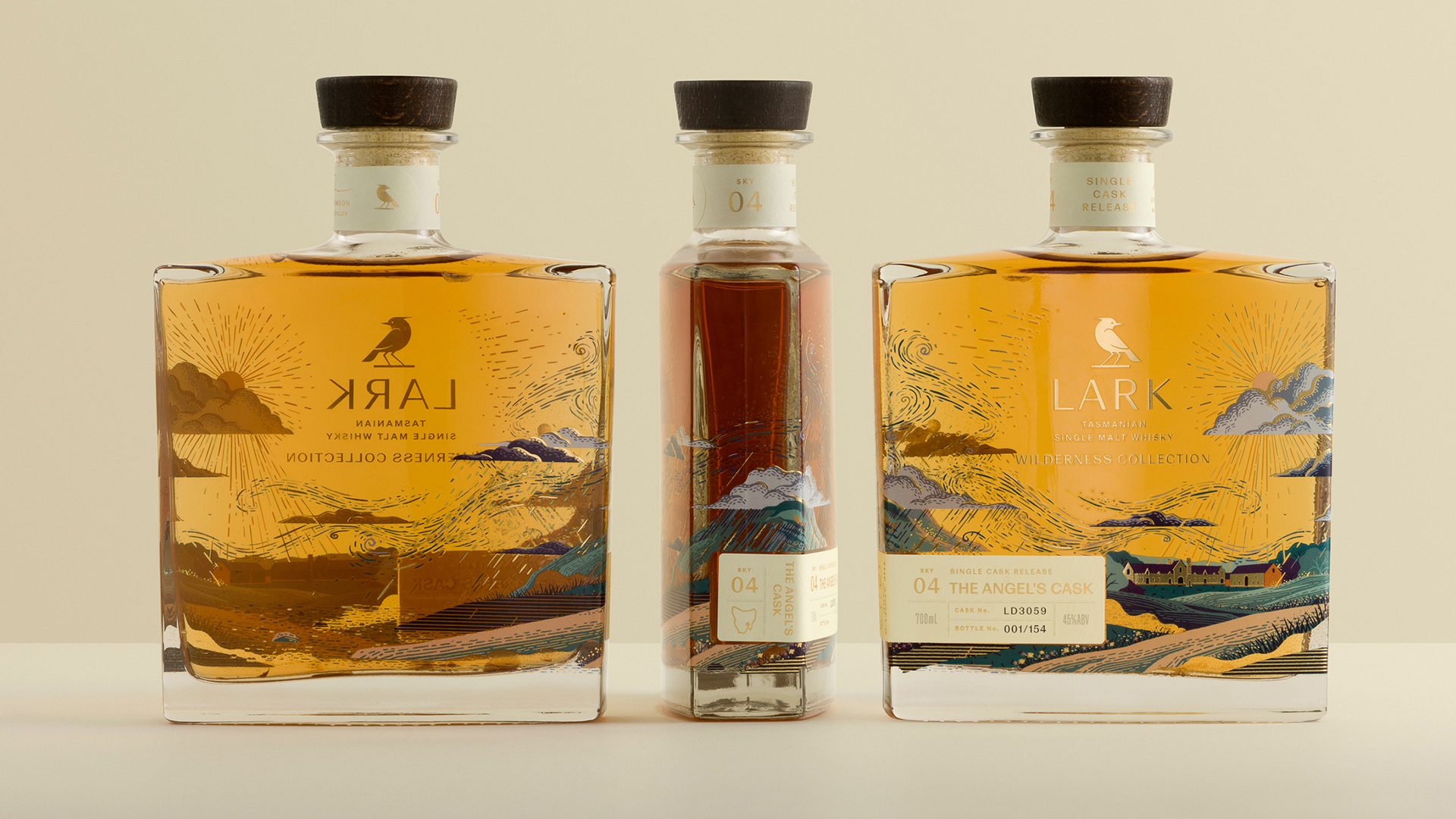 Lark Whisky Soars to New Heights with Sky Chapter Design