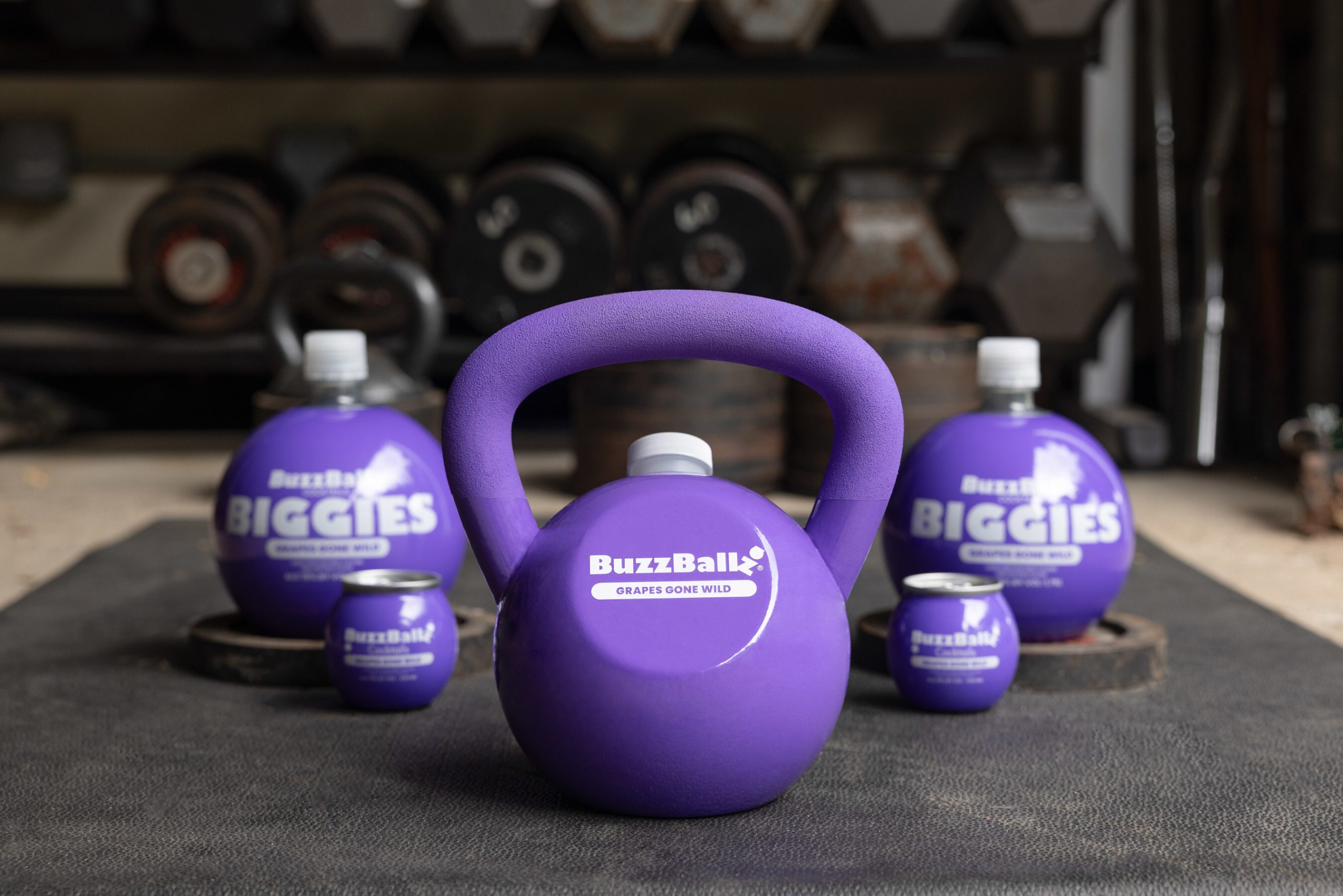 BuzzBallz Delivers ’80s Workout Nostalgia With Kettlebell That Can Hold Booze