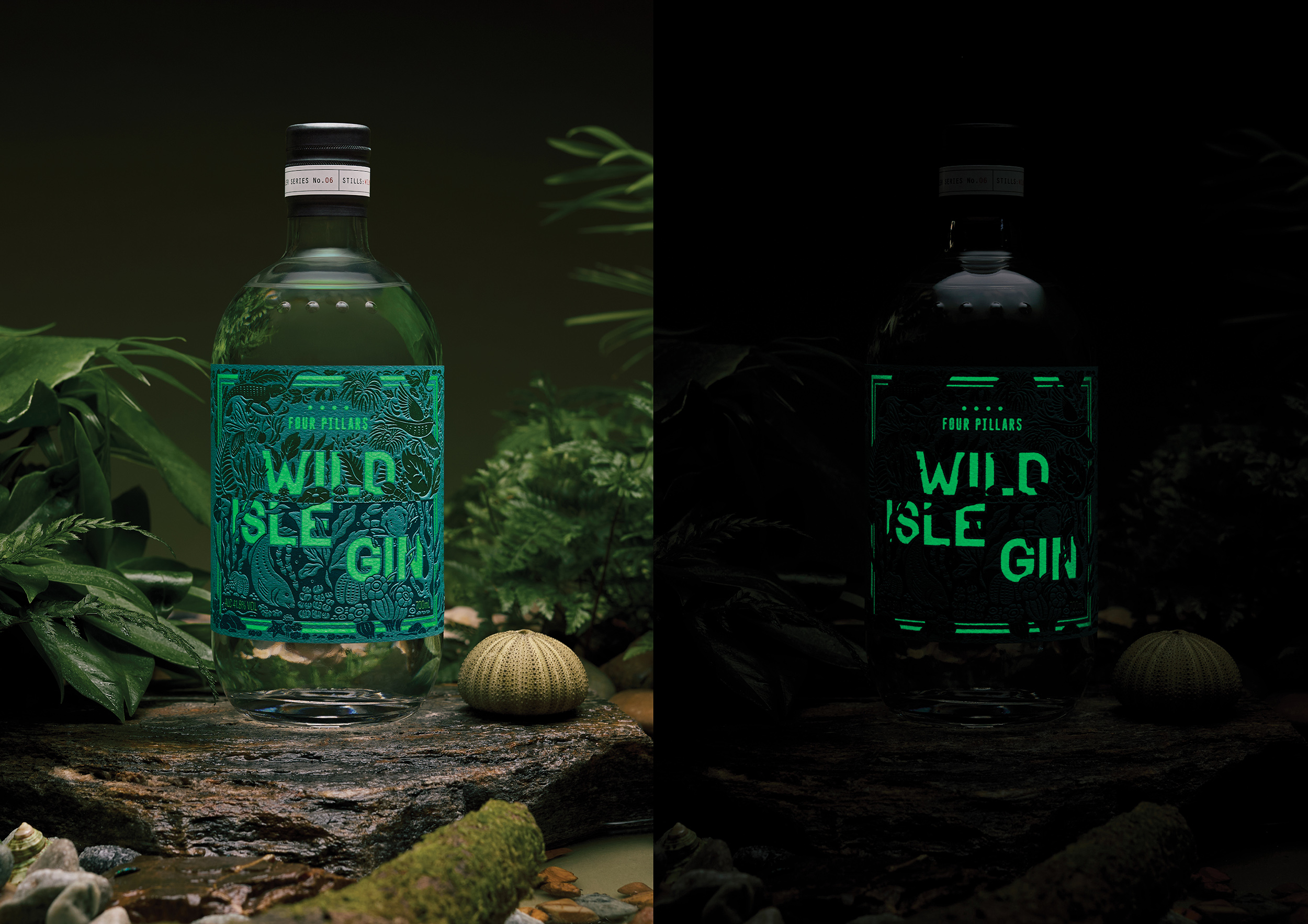 Four Pillars Wild Isle Gin Glows with Botanical Brilliance