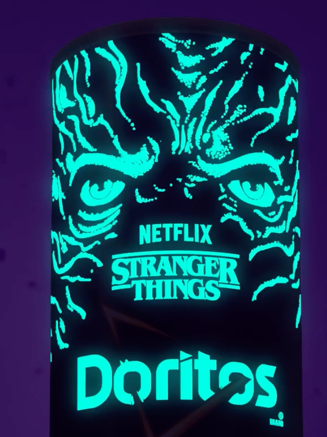 Doritos Glows Up with Stranger Things Packaging from the Upside Down